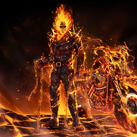 อันดับหนึ่ง 92 ภาพ รูปภาพ Ghost Rider คมชัด