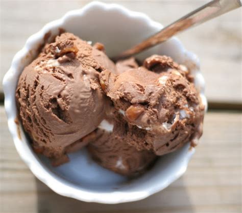 Rocky road ice cream is a chocolate flavored ice cream. Keeping it Simple (KISBYTO): Celebrating National Rocky ...