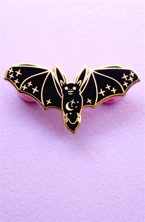 Bat Enamel Pin Enamel Pins Cute Bat Pin