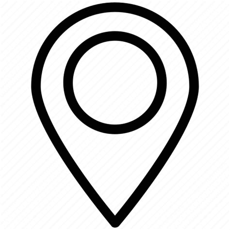 Gps, location mark, location pin, location pointer, map ...