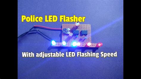 Police Light Flasher Circuit