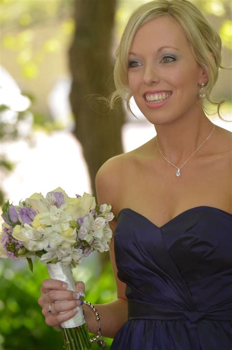 the beautiful bridesmaids wore deep purple dresses wedding dresses deep purple dress
