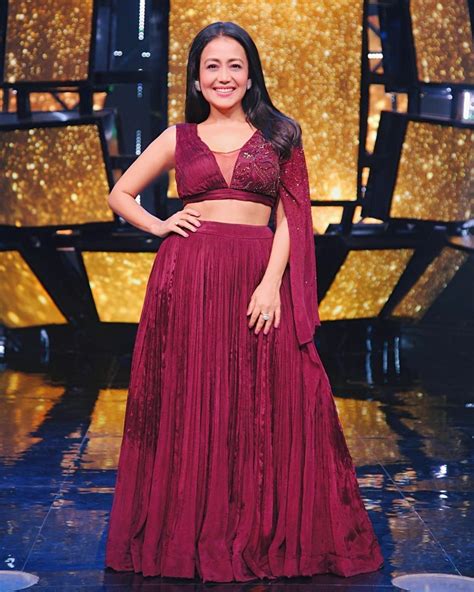Neha Kakkar In 2020 Neha Kakkar Dresses Formal Dresses Long Fashion