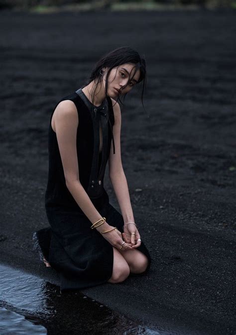 Ming Xi Is A Natural Beauty In Vogue China Editorial Fashion Gone
