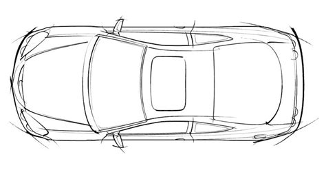 Draw a simple circle either by freehand if. Car concept line drawings