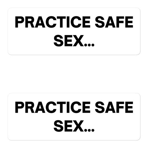 Practice Safe Sex Sticker Pack