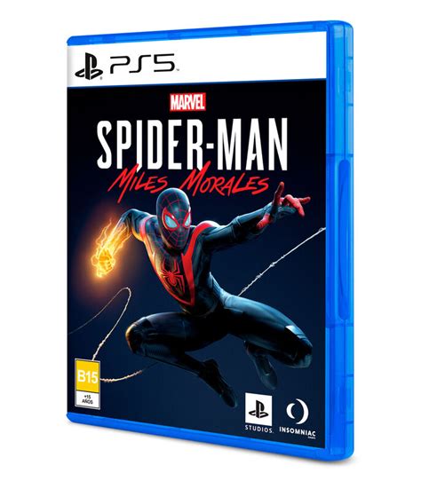 Playstation Marvels Spider Man Miles Morales Ps5 El Palacio De Hierro