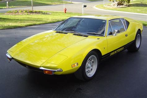 44 Years Owned 377 Powered 1972 Detomaso Pantera For Sale On Bat