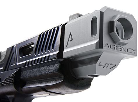 Agency Arms 417 Compensator For Glock 171934 Gen3 Gray 7919 After