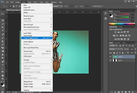 How To Create A Clipping Mask In Photoshop Offshore Clipping Path