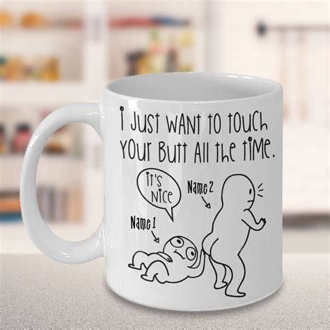 Funny Sexy Bf Mug Love Mug Inappropriate Butt Mug Naughty Etsy