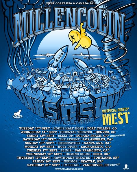 Epitaph Records 🐥 Millencolins West Coast 🇺🇸 And 🇨🇦 Tour