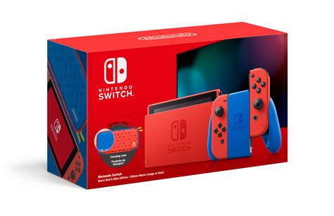 The nintendo switch is a video game console developed by nintendo and released worldwide in most regions on march 3, 2017. Er komt een speciale Rood-Blauwe Nintendo Switch aan