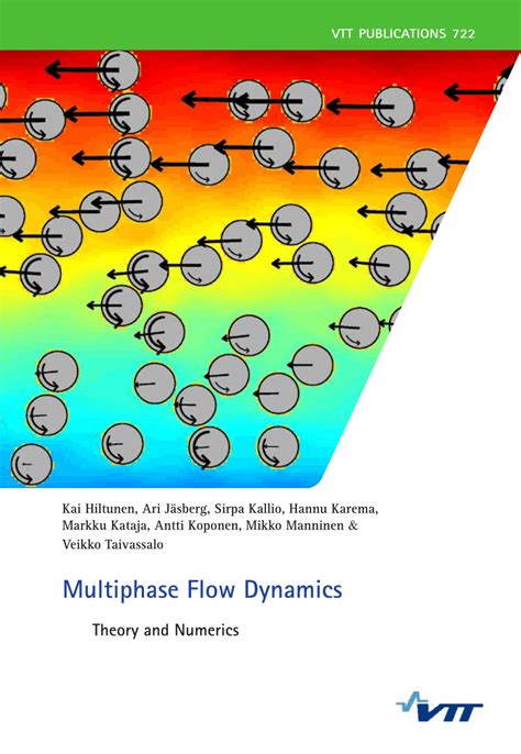 Pdf Multiphase Flow Dynamics Theory And Numerics