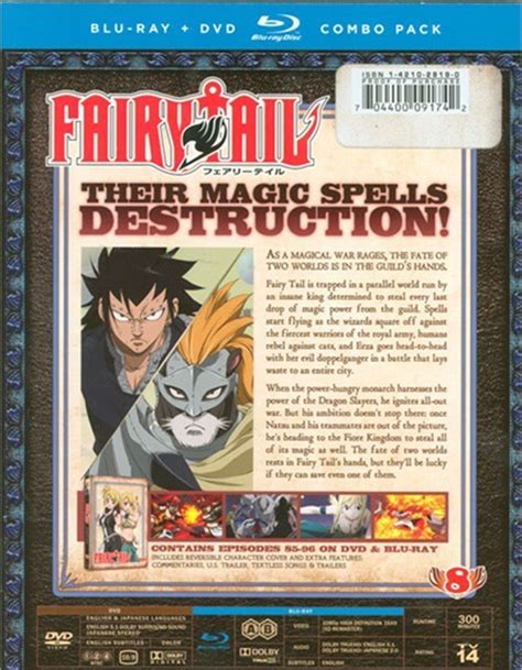Descubra a melhor forma de comprar online. Fairy Tail: Part Eight (Blu-ray + DVD Combo) (Blu-ray ...