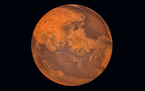 Herunterladen Hintergrundbild Mars Roter Planet Sonnensystem Open
