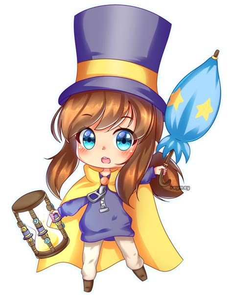 On Deviantart A Hat In Time Girl