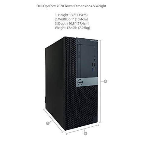 Dell Optiplex 7070 Tower Desktop 9th Gen Intel Core I7 9700 8 Core