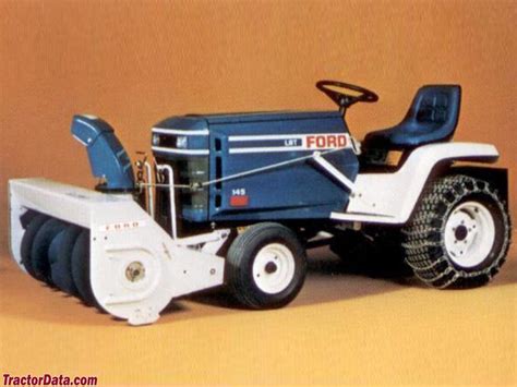 Ford Lgt 145 Tractor Photos Information