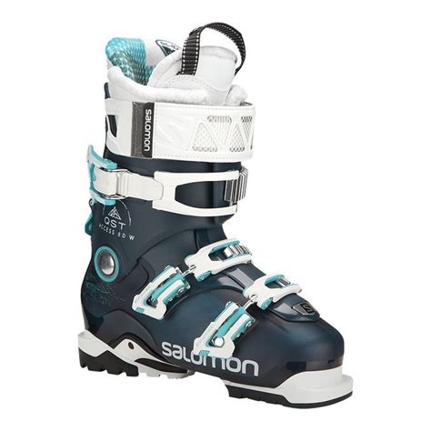 Salomon Qst Access 80 Women S Ski Boots 2017 18 Blue Womens Ski Boots Ski Boots Boots 2017