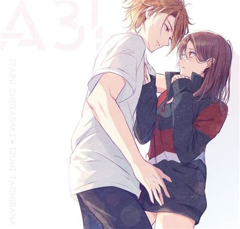 Épinglé Par Authentic Sur A3 Couples Anime Personnages Danimés