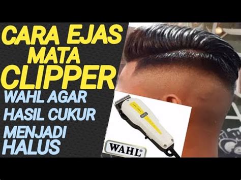 Kereta api berjalan cepat dengan beban yang berat, sehingga tidak dapat berhenti secara mendadak seperti mobil atau motor. Cara EJAS /MENYETEL mata clipper WAHL super taper untuk ...