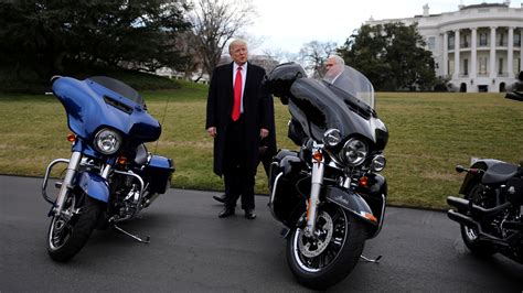 Trump Threatens Harley Davidson Saying It ‘surrendered The New York