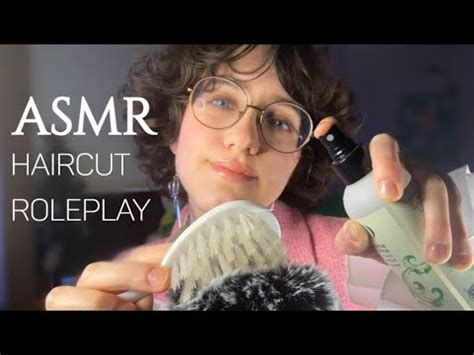 ASMR Luxury Haircut Roleplay Sleep Inducing Brushing Massaging