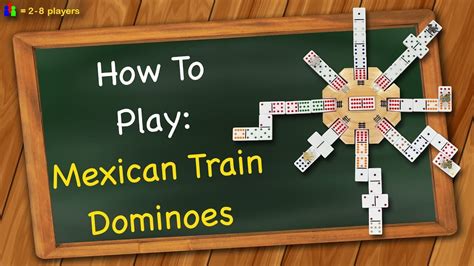 How To Play Mexican Train Dominoes Youtube
