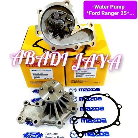 Jual Water Pump Pompa Air Radiator Ford Ranger Everest Cc Mazda