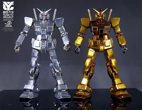 Pg 160 Rx 78 2 Gundam Gold Plated Painted Build