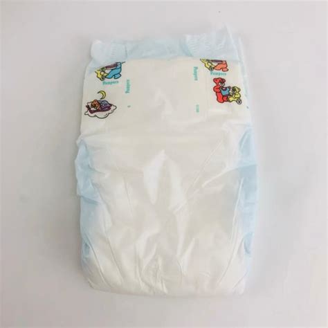 Vintage Pampers Baby Dry Diapers From 1998 Plastic Backed Size 1