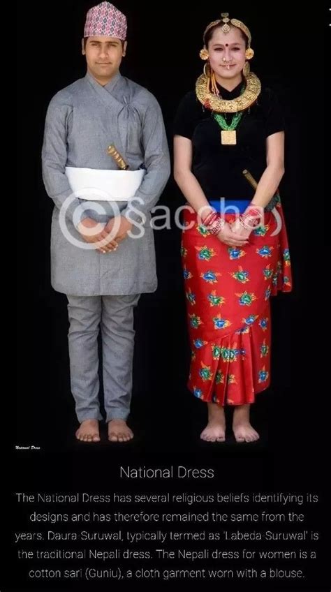 Pin De Nepal Em Nepalese Traditional Dresses