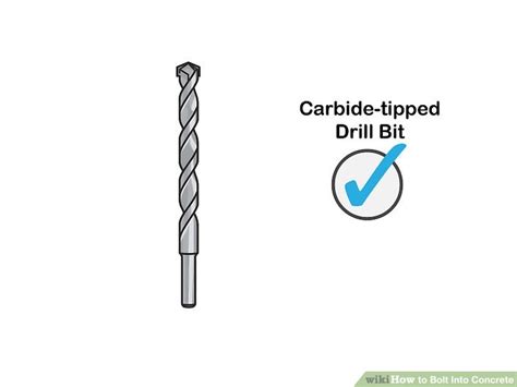 How To Bolt Into Concrete 11 Steps With Pictures Wikihow