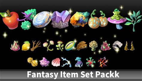 Fantasy Item Set Pack Gamedev Market