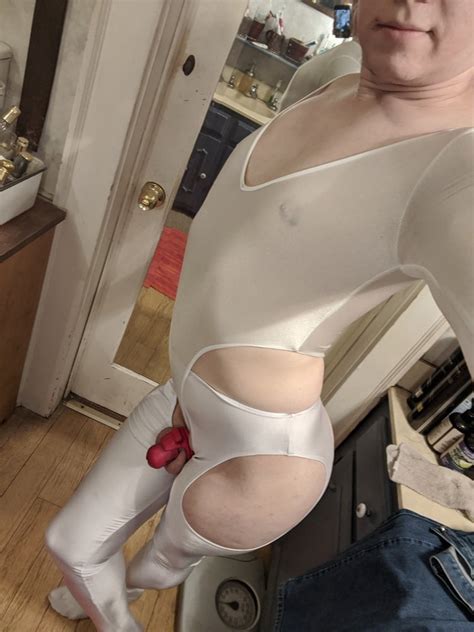 Chastity Slut In Stockings And Bodysuit 18 Pics Xhamster
