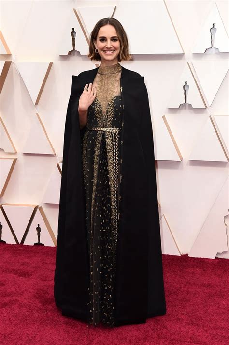 Natalie Portman Drags Oscars With Cape Embroidered With Snubbed Female