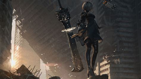 Nier Automata Nier Automata Wallpapers Hd Wallpapers Games Wallpapers