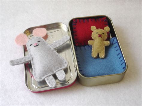 Custom Wee Mouse In Altoids Tin House Made To Order 24