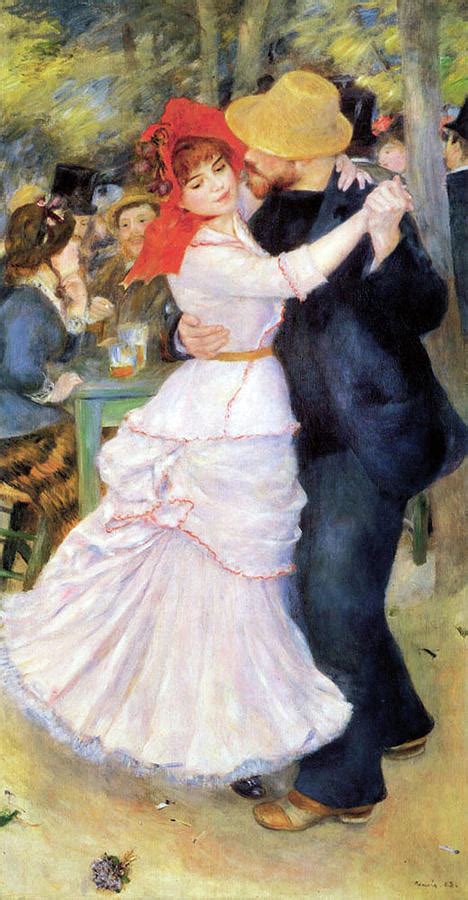 Suzanne Valadon Dance At Bougival Painting By Pierre Auguste Renoir