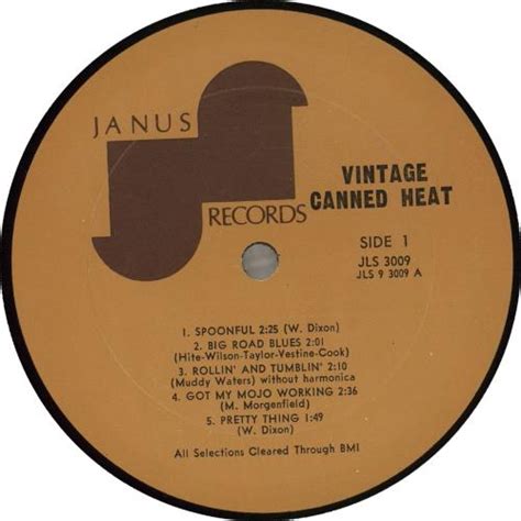 Canned Heat Vintage Us Vinyl Lp Album Lp Record 703876