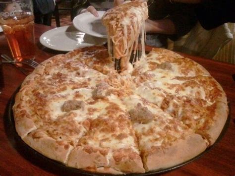 Spaghetti Pizza From Angelos Pizzeria In Rock Falls And Sterling Il