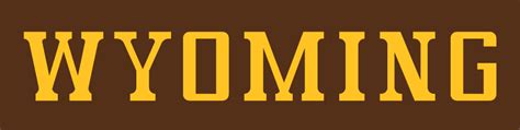 Wyoming Cowboys Wordmark Logo Ncaa Division I U Z Ncaa U Z