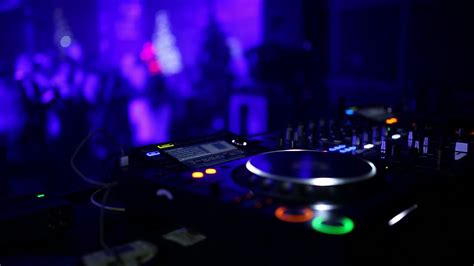 A Professional Dj Working In Club At Party Stock Footage Sbv 320341255