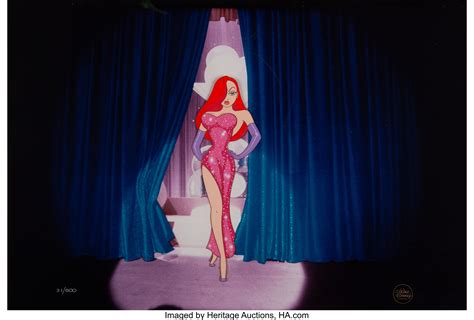 Who Framed Roger Rabbit Jessica Rabbit Limited Edition Cel 31500