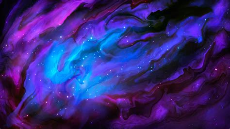 Blue Phantom Space Cosmos 4k Wallpaperhd Digital Universe Wallpapers