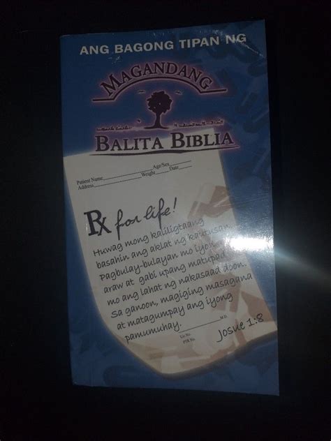 Ang Bagong Tipan Ng Magandang Balita Biblia Hobbies Toys Books