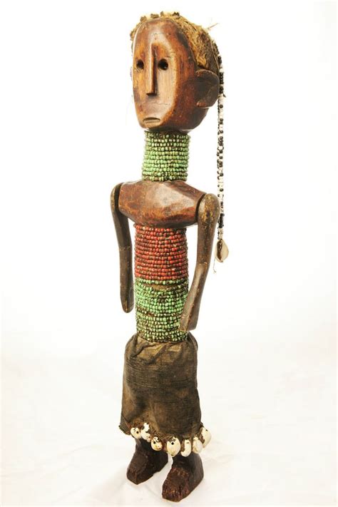 Africa Articulated Doll From The Dinka People Of Southern Sudan