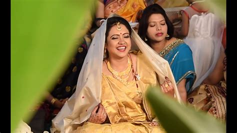 Sangeetas Reception And Marriage A Traditional Assamese Wedding Youtube