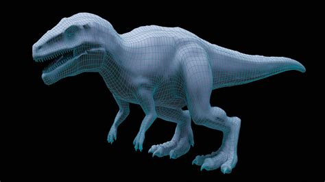 Free Giganotosaurus D Model Turbosquid